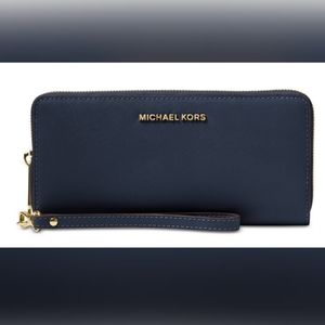 MK zipper wallet